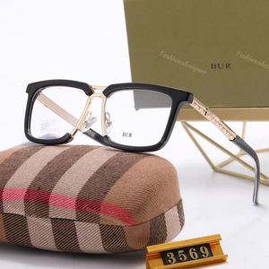 BB reading glasses Classic designer Sunglasses Retro Designers Fashion Trend burbery Glasses Anti-Glare Uv400 Casual Eyeglasses For Women daily designs shade 3569