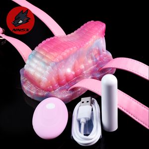 Masturbatori NNSX Smerigliatrice in silicone colorato Giocattoli adulti del sesso per le donne Vibratore senza fili Stimolazione del clitoride Masturbazione Attrito Merci 230808