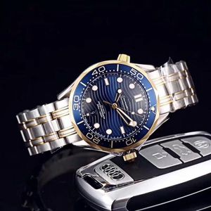 Новый 2022 высочайший качественный часов Sea 007 James Mens Watch Watch Eming Style 42 -мм циферблат 300 м.