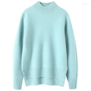 Kvinnors tröjor håliga nacke pullover kashmir vinter varm tröja kvinnor designer senaste mode för 2023 kläder