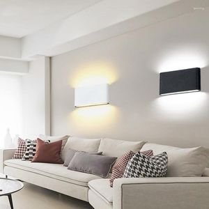 Wandleuchte, moderne, minimalistische LED-Beleuchtung, für Balkon, Gang, Treppe, Wohnzimmer, Innenbereich, Außenbereich