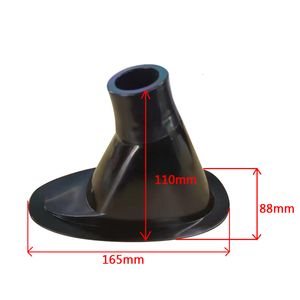 Fisketillbehör för kajakställ Insert Tube Tools Plast Yacht Rod Holder Outdoor Socket Base Löstagbar uppblåsbar båtsport 230808