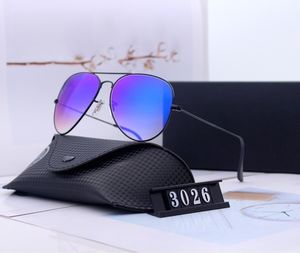 High Quality designer sunglasses for womens luxury sunglasses men Driving Outdoor Goggles Eyewear For Womens model Metal Frame mens sunglasses with gift box 3026