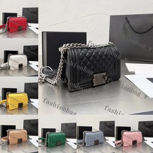 Designer BOY Handbag Metal Leather Wallet Women Crossbody Bag Sexy Flip Ruthenium Finish Metal Bag Fashion Lady Bag High Quality