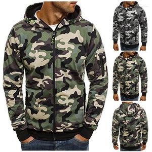Men's Jackets Hoodie Jacket 2023 Fashion Camouflage Windproof Overcoats Homme Warm Streetwear Tops Tracksuits Oversized Men Clothing