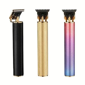 Premium Kablosuz Saç Döşemicisi - Erkek Keldhead, Sakal Saç Tıraş - USB Şarjlı Şarj Edilebilir T -Bıçak Clippers - T9 Sıfır Boşluğu