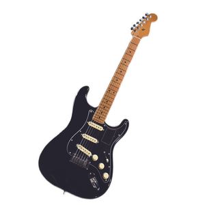 FSR American Ultra St Roasted Maple Neck Black US22081211 3 Electric Guitar