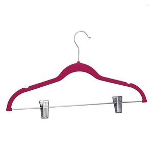 Hängare 10st multifunktion non-halk med klipp tvättskåp torkställ garderobsorganisatör plagg kostym sammet