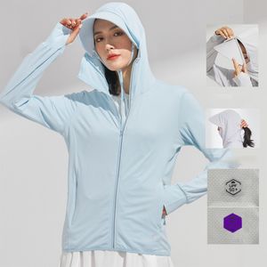 여성용 후드 땀 촬영 셔츠 울트라 도네 Zonnebrandcrme jas Unisex Fietsen Vissen 야외 스포츠 구역 까마귀 셔츠 Kleding ijs zijde Zomer 230808