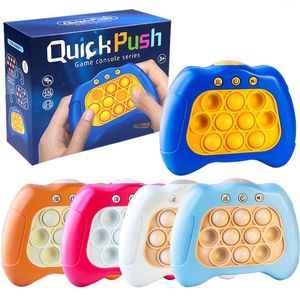 Quebra-cabeça infantil desafio lógica descompressão brinquedo push máquina de jogo de acordo com música e velocidade presente de aniversário para crianças