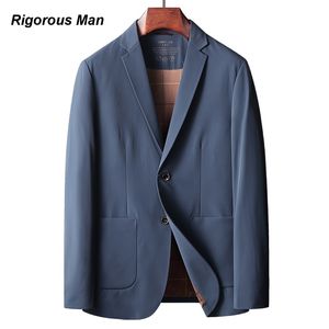 Мужские костюмы Blazers Brand Brand Toplage Luxury Business Blazer Blazer Spring осень тонкий стиль сплошной цвето