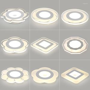 Ceiling Lights LED Modern Lighting Bedroom Livingroom Lampshades Surface Mounted Balcony AC175V-260V Lamp Study Room 13w