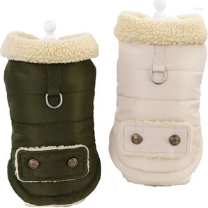 Hundebekleidung Winter-Haustierkleidung für kleine mittelgroße Hunde Chiwawa-Kleidung Fleece-Daunenparka-Kostüm verdickter Welpen-Katzenmantel-Jacke Yorkie