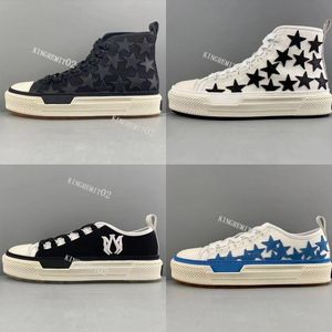 Дизайнерские кроссовки Star Casual Men High Top Canvas Trainers Модные модельные туфли