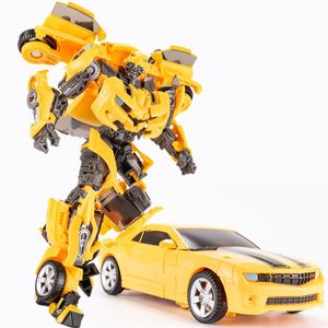 Transformation toys Robots BMB TAIBA 21cm Transformation Toys Big Robot Car Model Anime KO Action Figure Kids Boy Gift H6001-3 SS38 YS-01C SS49 TW-1026 230809