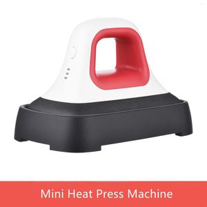 Mini Heat Press Machine T-Shirt Printing Portable Easy Heating Transfer Iron Machines For Clothes Bags
