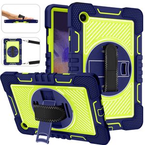 Para Samsung Galaxy Tab A8 10,5 polegadas 2021 SM-X200 X205 S6 Lite P610 A7 10,4 T500 Lite T220 Estojo para crianças Silicone Safe Tablet Cover HKD230809