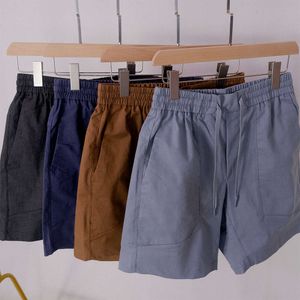 Lu Summer Pantaloni casual da uomo Pantaloni sportivi larghi e dritti Pantaloni da spiaggia impermeabili ad asciugatura rapida Tasche laterali con cerniera Pantaloncini elasticizzati sportivi per il tempo libero di qualità eccellente