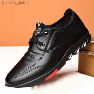 Sapatos sociais masculinos sapatos de couro 2023 primavera reino unido sapatos esportivos casuais respiráveis sapatos baixos designer de luxo masculino sola macia sapatos leves z230809