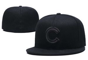 I più venduti Cubs C lettera Berretti da baseball nuovissimi uomini donne Gorras Hip Hop Casquette Cappelli aderenti H5-8.9