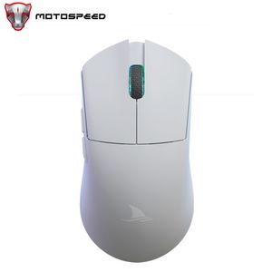 マウスMotospeed Darmoshark M3 Bluetooth Wireless Gaming Mouse 26000DPI PAM3395 LAPTOP PC 230808用光学的人間工学的コンピューターオフィス