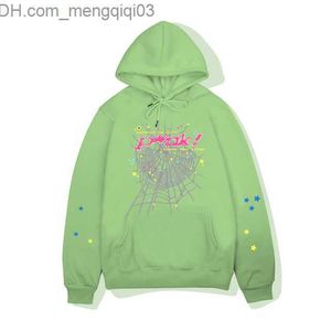 Herrtröjor tröjor 2023 herrar modedesigner hoodie sweatshirt street hip hop ung thug spider harajuku street klädstorlek S-3XL Z230809