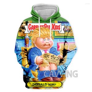 Bluzy męskie Cavving 3D Drukowane śmieci Piain Kids z kapturem bluzy HARAJUKU TOPS Odzież dla kobiet/mężczyzn H03