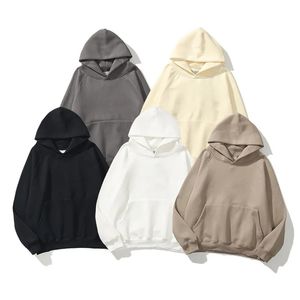 Warm Hooded Hoodies Mens Women Fashion Designer Streetwear Pullover Sweatshirts Loose Sweater Lovers Tops Clothing S-XXL