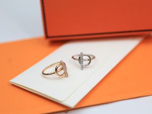 Ny ljus lyx premium ins liten design sense diamant set zircon öppen ring för kvinnor hög s925 sterling silver ot 0nqf