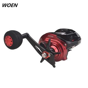 Nowy styl luya Baitcasting Reel SW300 Ochrona wody morskiej szerokość ciała Kupa Duża pojemność Kubek Rybołówstwo 16 kg siła hamulca