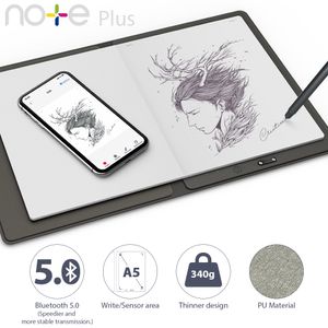 Grafiktabletts Stifte XPPen Note Plus Smart Notebook Bluetooth 50 kompatibler wiederverwendbarer löschbarer Cloud-Flash-Speicher für Schulbüro-App-Verbindung 230808