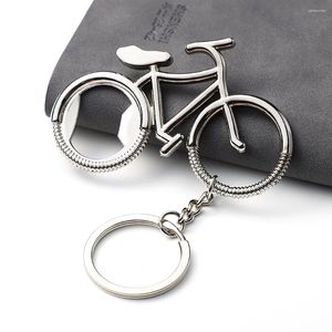 Keychains Metal Beer Bicycle Key Rings Opener Retro Bike Keychain For Women Man Bag Pendant Creative Jewelry Gift Cycling