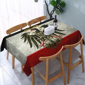 Toalha de mesa bandeira do império alemão alemanha toalha de mesa retangular ajustada à prova de óleo capa para sala de jantar