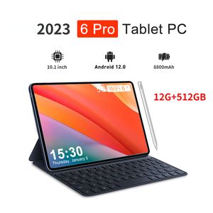 2023 Original Global Version Tablet Android 12.0 Pad 6 Pro 12GB+512GB Tablets PC 5G Dual SIM Card or WIFI HD Mi Tablet