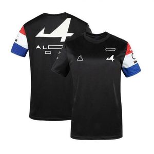 2021 F1 em conjunto camiseta de corrida personalizada de manga curta logotipo do carro da equipe equação de primeira classe secagem rápida respirável top de corrida manga curta222C