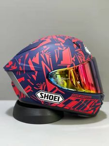 Full Face Shoei X15 Red Ant Marquez 93 Hełm motocyklowy przeciwnik