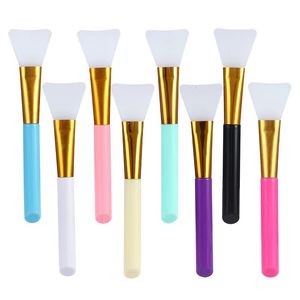 Soft Silicone Face Mask Beauty Tool Facial Mud Mask Brush Hairless Body Lotion and Butter Applicator Makeup Tools