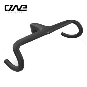 Componenti per manubri bici THE ONE PRO aero carbon Manubrio integrato per manubrio Hidden Trace Road Bicycle 380400420 286mm Racing 230808