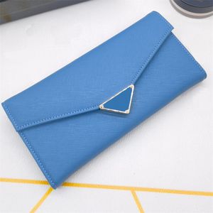 2024 Wallet Designer Woman Cardholder Luxury Fannypack Fashion MoneyBag Ladies Bill Fold Colors Clutch Pocketbook Populära plånböcker med läder