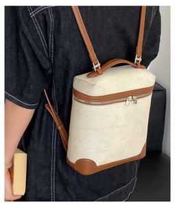 Fashion Loro Bag Lp Rucksack Piana Travel Advanced Sense Of Lightweight Großraum-Lunchbox-Tasche Damen Beliebte Make-up-Tasche Schultasche 230809