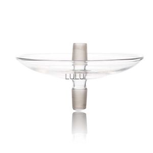 1 PC Dia Man Glass Ash Tray för vattenpipa Shisha Narguile Chicha Bowl Sisha Plate Cachimba Parts HKD230809