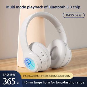 Novos fones de ouvido sem fio Bluetooth 5.3 dobrável de alta fidelidade estéreo esportes fones de ouvido para jogos de música com microfone HKD230809