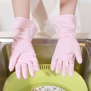 Cleaning Gloves Japan Imported Durable Household Kitchen Washing Rubber Dishwashing Safe material soft fit 230809