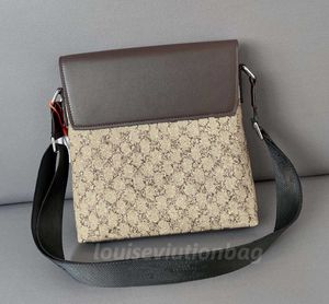 Designerskie torby na ramię Mężczyźni Torba Luxury Messenger Cross Body Bag for Man Oryginalne wodoodporne Louisetssss Parachute Tourse Sacoche