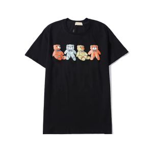 Men Black White T Shirts Causal Mens Shirts Moda Impressão O Neck Manga Curta Hip Hop Streetwear T-Shirts CXG2308095