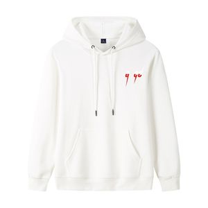 23SS Kadın Tasarımcı Moda Pamuk Hoodie Yeni Klasik Mektup Baskı Yıkanmış Su Kızarmış Renkli Kar Gevşek Sweatshirt Hoodie