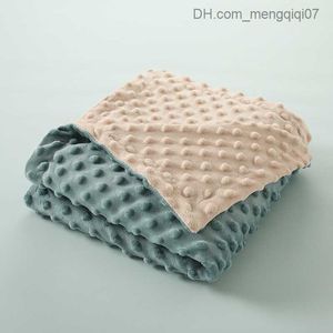 Blankets Swaddling Newborn baby blanket baby soft wool baby blanket baby bed blanket set baby envelope baby stroller packaging Z230809