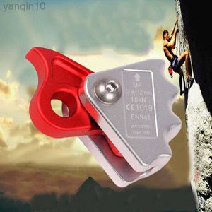 Rock Protection 15KN Safety Climbing Rope Clip Mountaineering Tree Arborist Rock Climbing Cable Rope Lanyard HKD230810