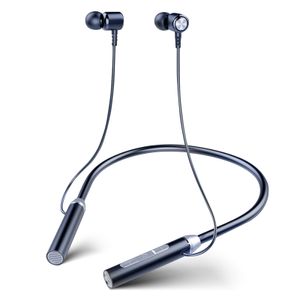 Fone de ouvido Bluetooth para pescoço com sucção magnética suspensa no pescoço Fone de ouvido esportivo Bluetooth 5.1 Som surround estéreo Chamada HD Fone de ouvido Bluetooth sem fio à prova de suor