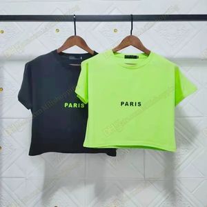 여자 셔츠 의류 편지 탑 여자 티셔츠 셔츠 크롭 티 디자이너 옷 tshirt cotton short sleeve letter print 패션 20ss 여름 풀버 ba